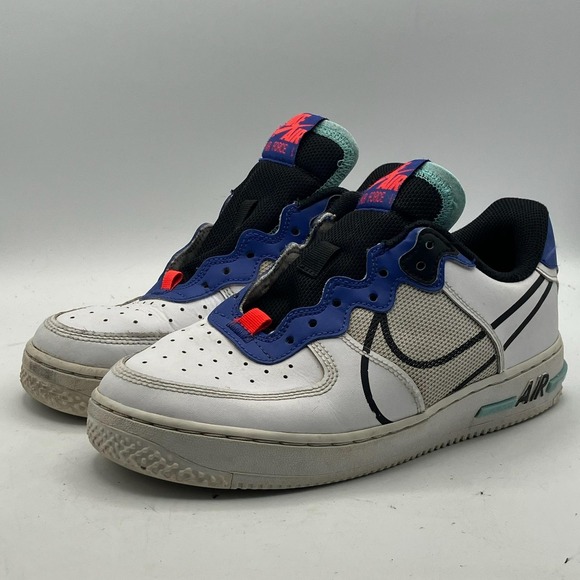 Nike Air‎ Force 1 React DMSX Shoes Mens Size 6 CD6960-101 Sneakers